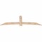 Ekena Millwork Bellingham Smooth Timber Gable Bracket, Douglas Fir, 84"W x 28"H x 1 1/2"D x 5 1/2"F, 8/12 Pitch GBW084X28X0206BEL00SDF - alternate 4
